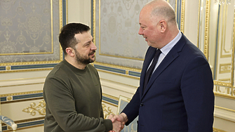 Днес в Киев шефът на парламента Росен Желязков увери президента на Украйна