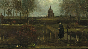 Откраднатата картина на Ван Гог която беше върната в торба