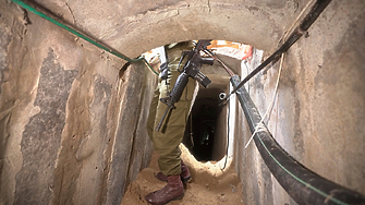Израелските военни са открили тунел на Хамас под седалището на