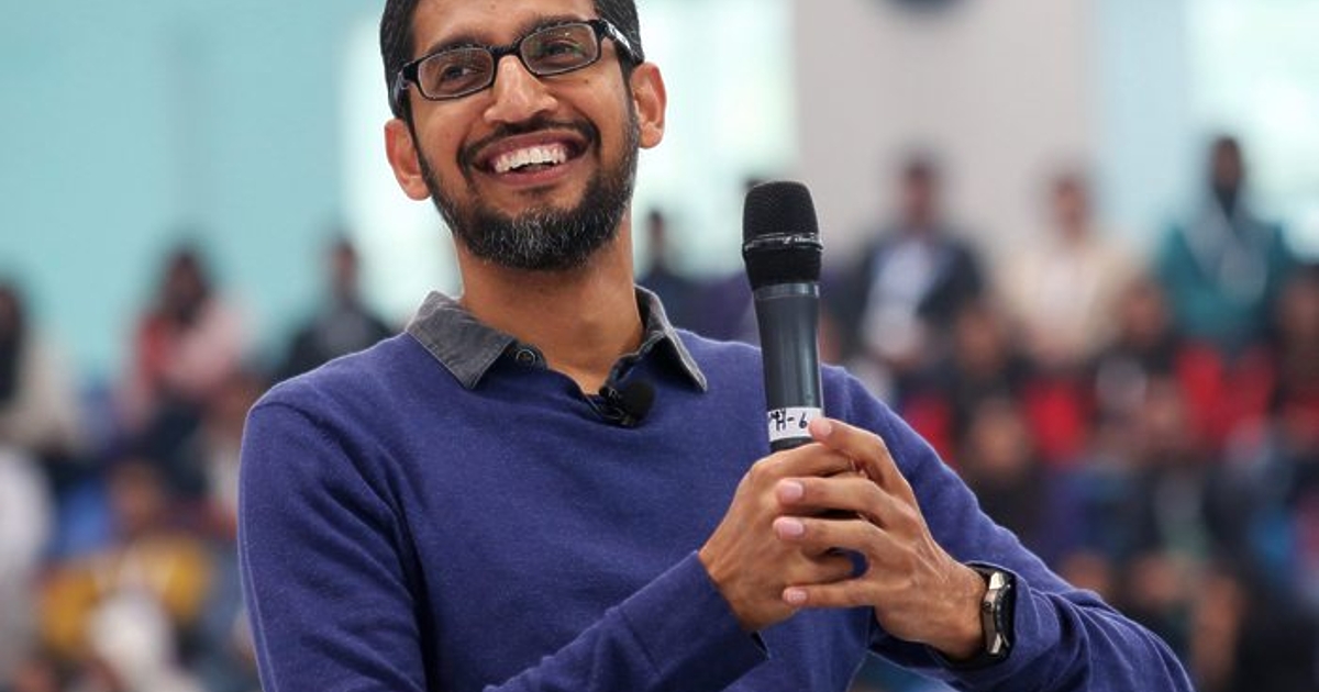 Главният изпълнителен директор на Google Сундар Пичай най-после коментира проблемите с новия