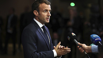 Френският президент Еманюел Макрон заяви че изпращането на западни сухопътни