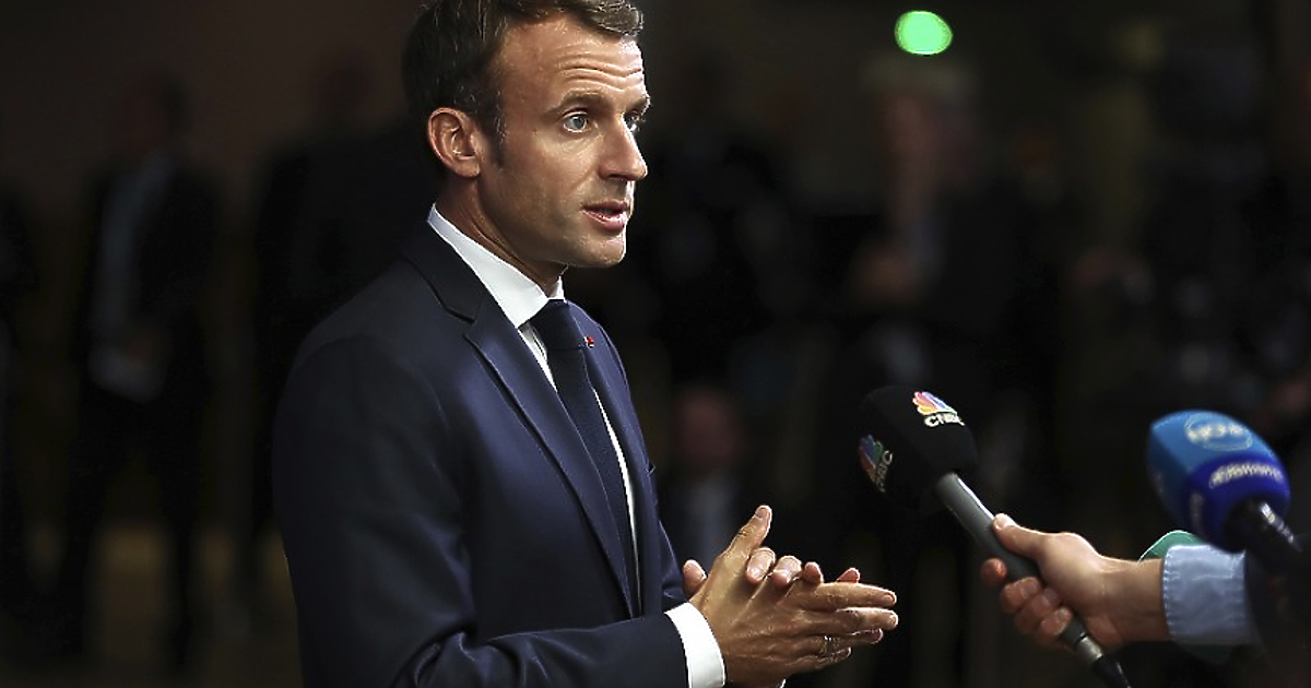 Френският президент Еманюел Макрон заяви, че изпращането на западни сухопътни
