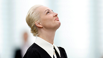 Юлия Навалная съпругата на покойния руски опозиционер Алексей призова във