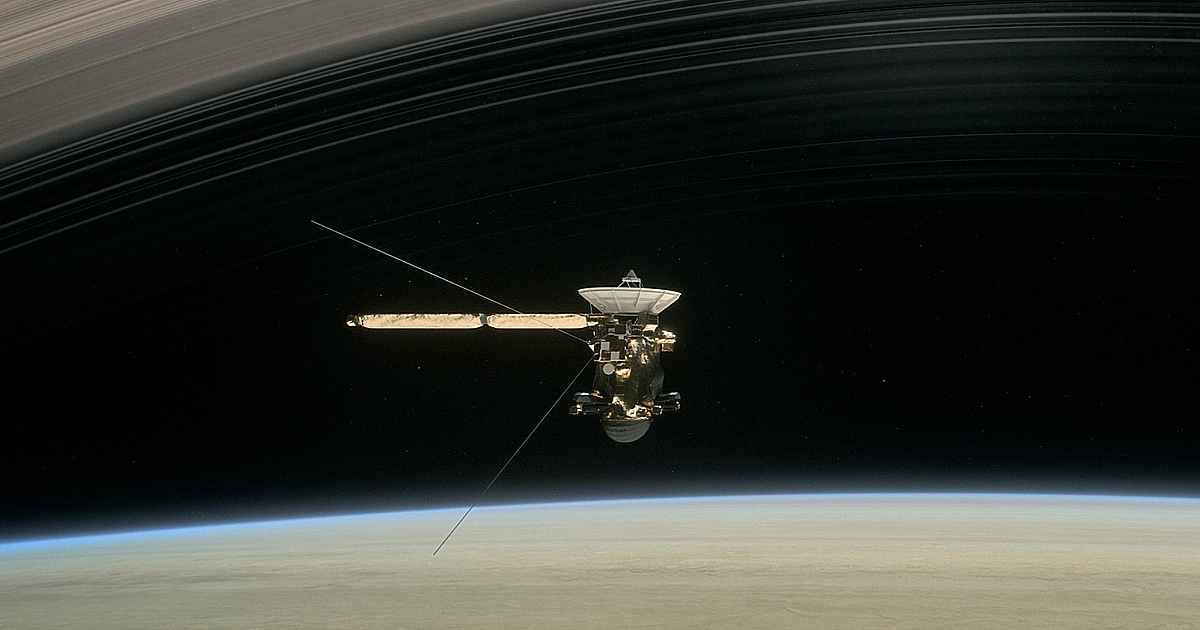 На една от луните на Сатурн - Енцелад, космическата сонда