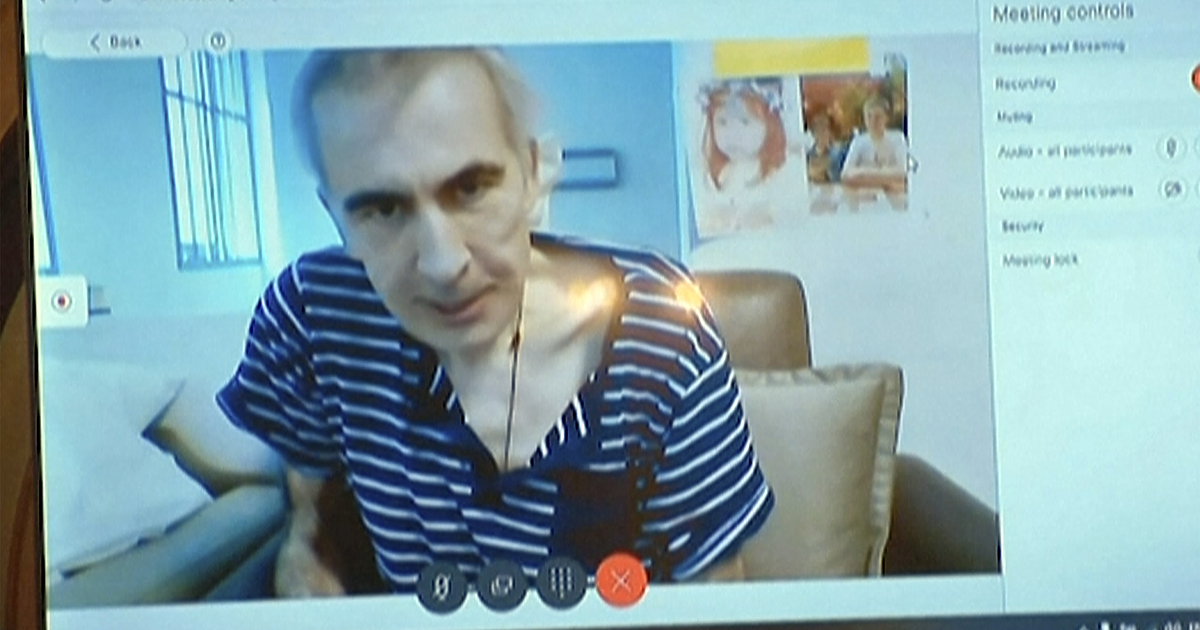 Бившият грузински президент Михаил Саакашвили изпрати послание, прочетено пред конгреса