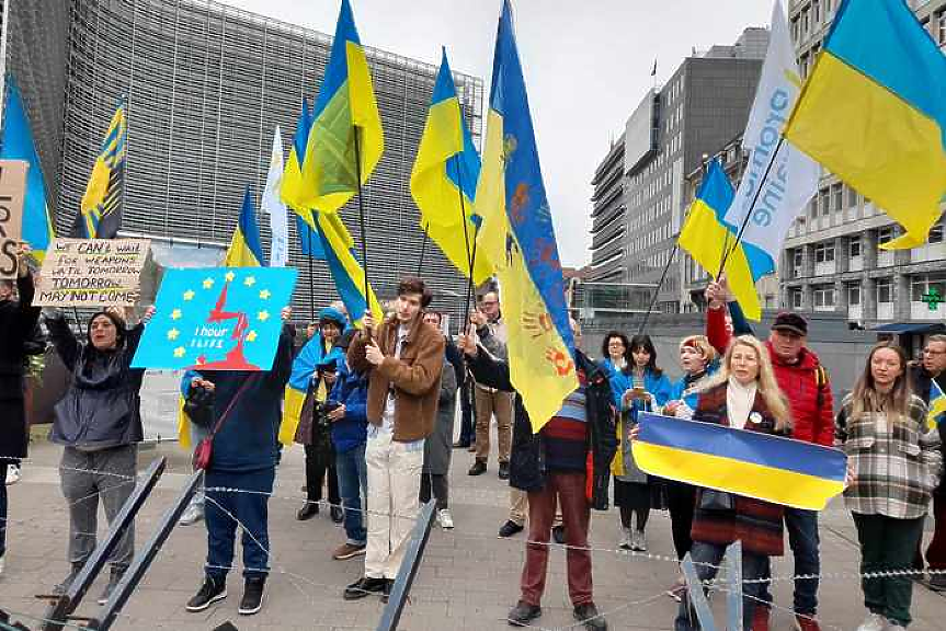 „Европа, действай сега!“ Украинци искат повече и по-бързо помощ (ВИДЕО)