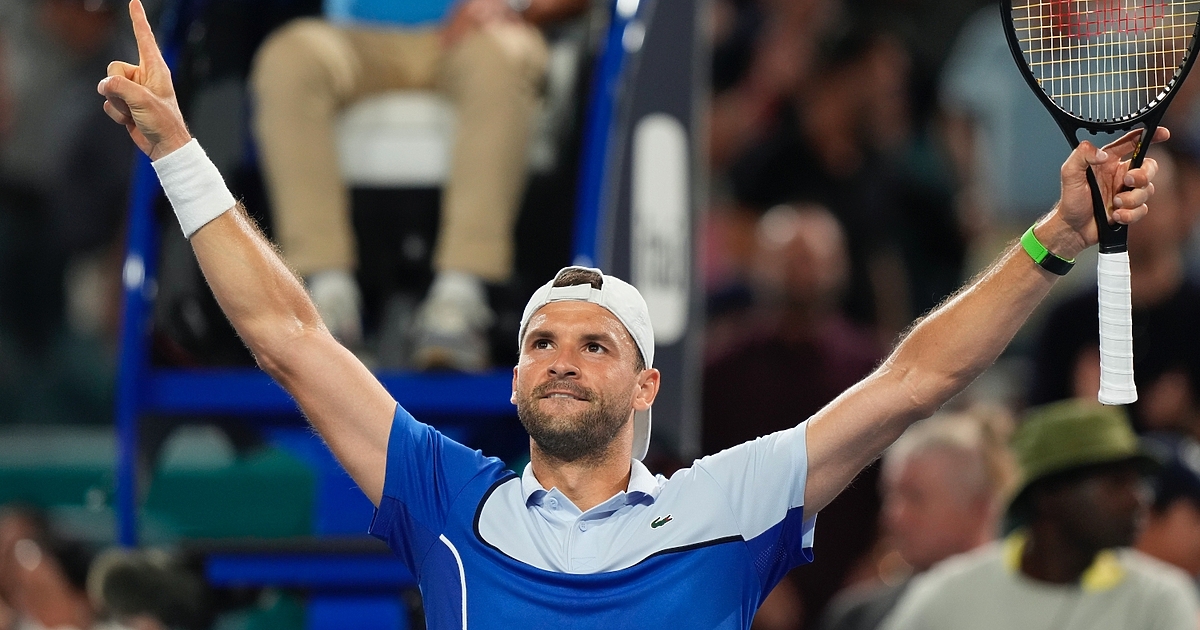 Брилянтният рейд на Григор Димитров на турнира Маями оупън продължи