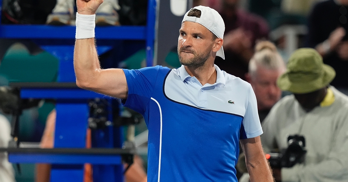 Григор Димитров изигра един от най-силните мачове в цялата си