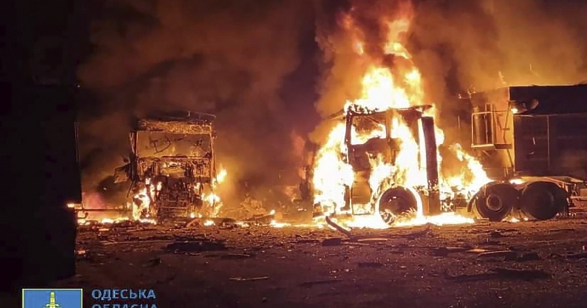 Силни експлозии се чуха различни квартали на Одеса през нощта