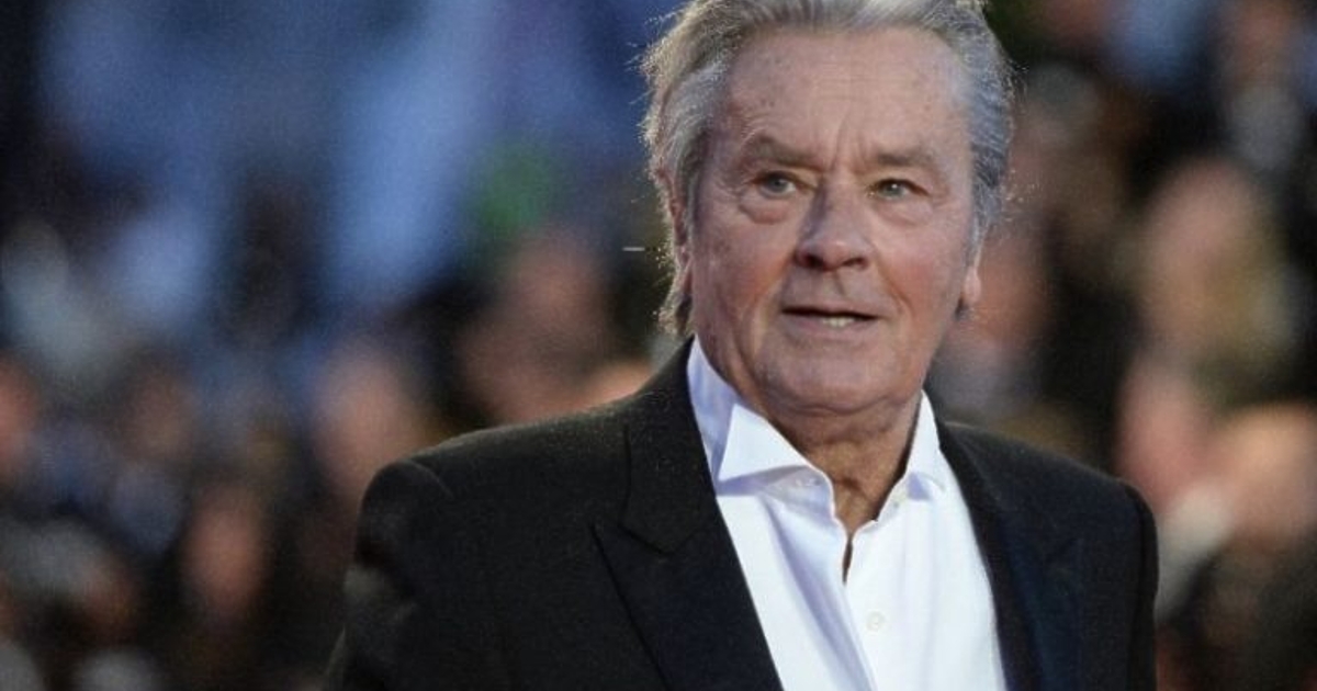 Френският актьор Ален Делон, който е на 88 години и