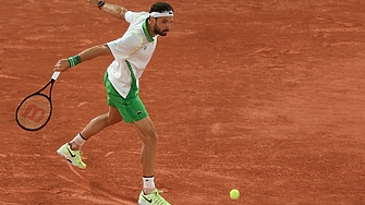 Мачът на Григор Димитров със сърбина Миомир Кецманович от втория