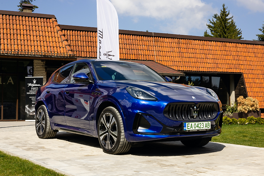 Първият електрически автомобил на Maserati вече е в България