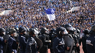 Без сериозно напрежение премина футболната среща между отборите на ПФК