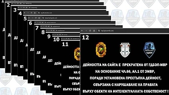 Служители на дирекция Киберпрестъпност – ГДБОП са провели операция за