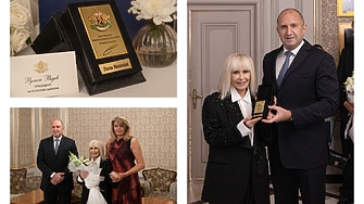 Държавният глава Румен Радев удостои с Почетния знак на президента