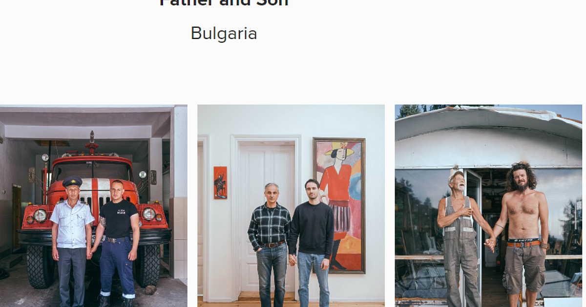 Дори и най-суровите мъже изглеждат приемат, че връзката между бащи