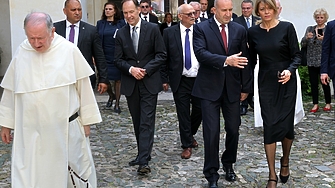 Президентката на Република Северна Македония Гордана Силяновска Давкова и българският държавен глава Румен