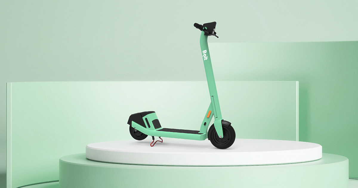 Компанията Болт (Bolt) пуска над 800 скутера (тротинетки) по улиците