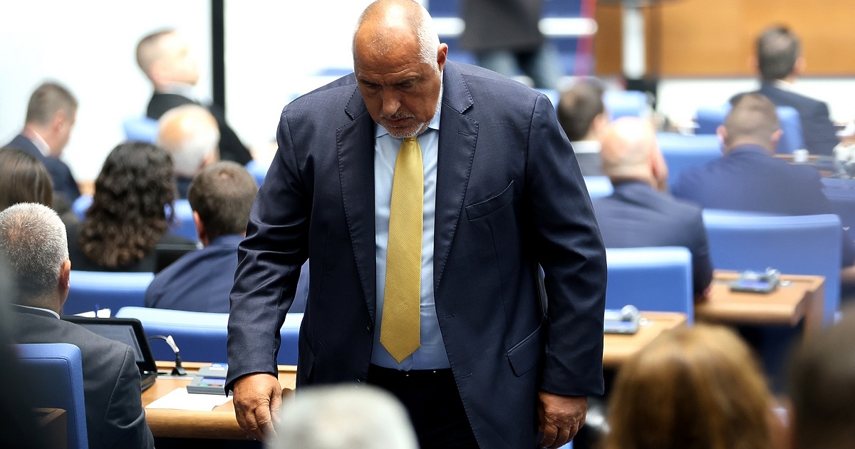 Бойко Борисов обвини почти всички, включително и избирателите, за това,