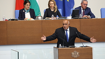 Лидерът на ГЕРБ Бойко Борисов изненадващо взе думата по време