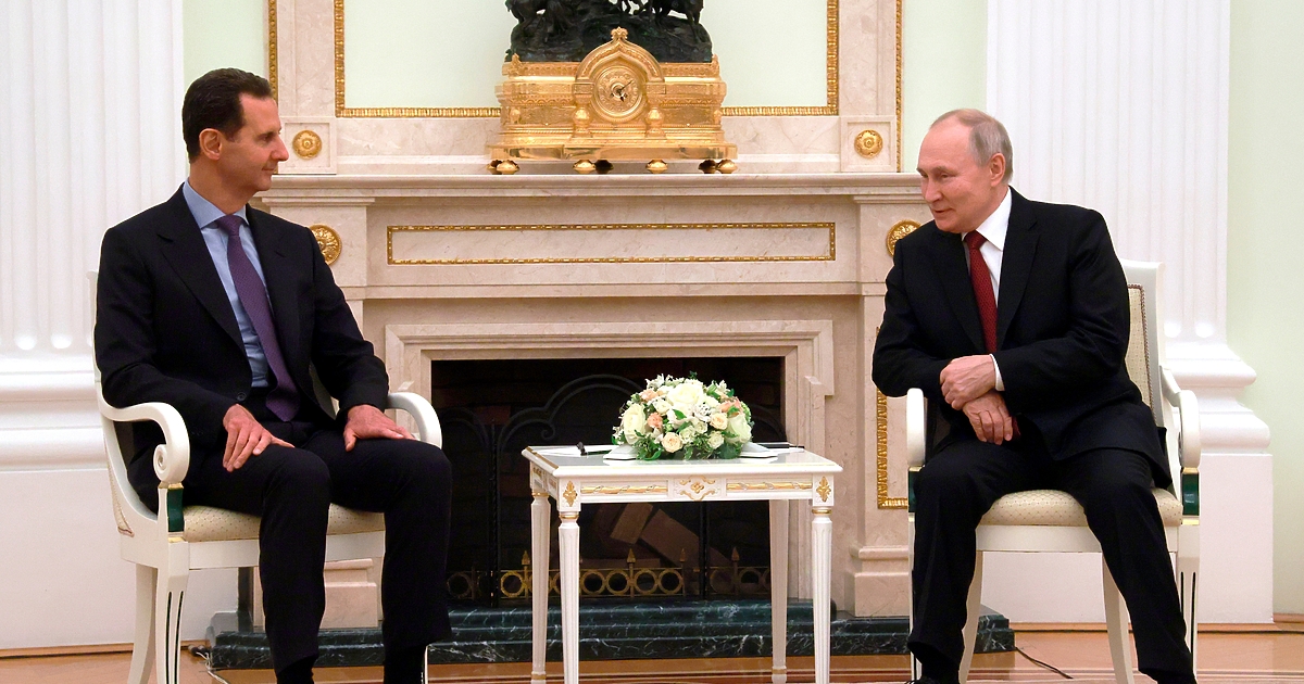 Президентът на Русия Владимир Путин се срещна със сирийския си