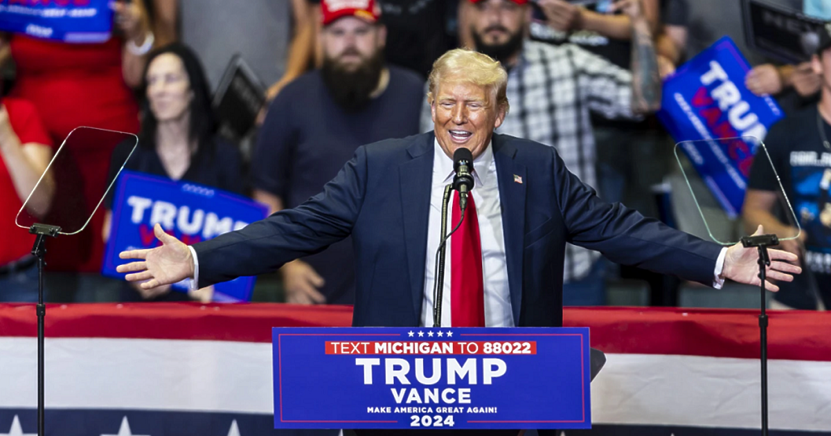 Доналд Тръмп проведе първия си предизборен митинг в събота, откакто