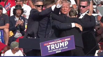 Стрелба бе открита по време на предизборен митинг на Доналд