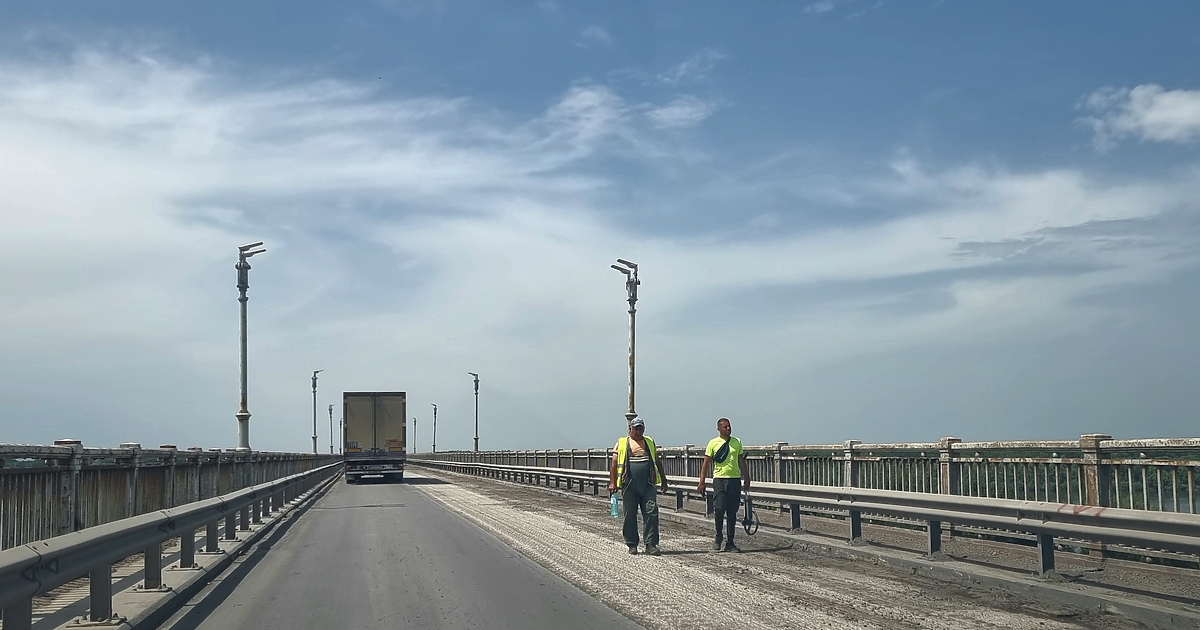 България започна ремонт на Дунав мост в едни от най-горещите