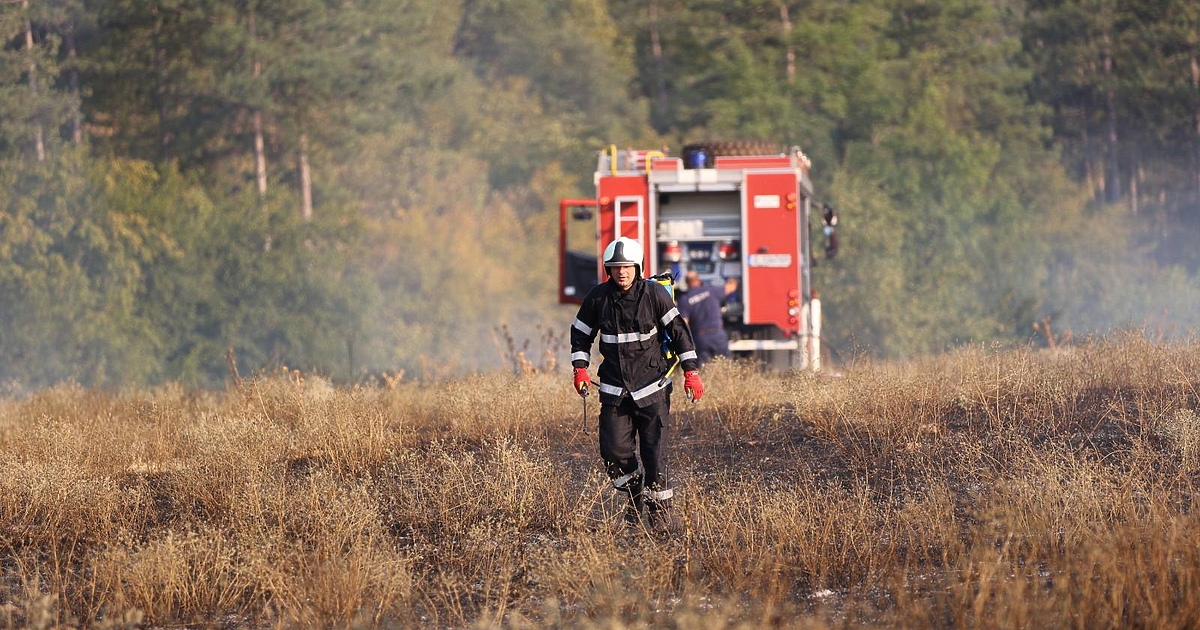 България е в челната класация по горски пожари в Европа