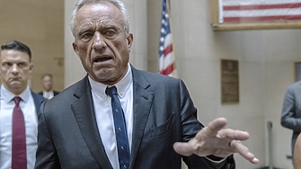 Независимият кандидат за президент на САЩ Робърт Ф Кенеди младши е