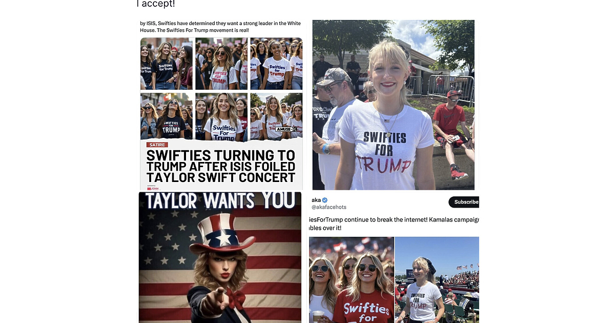 Кого ще подкрепи Тейлър Суифт на предстоящите американски избори? Този