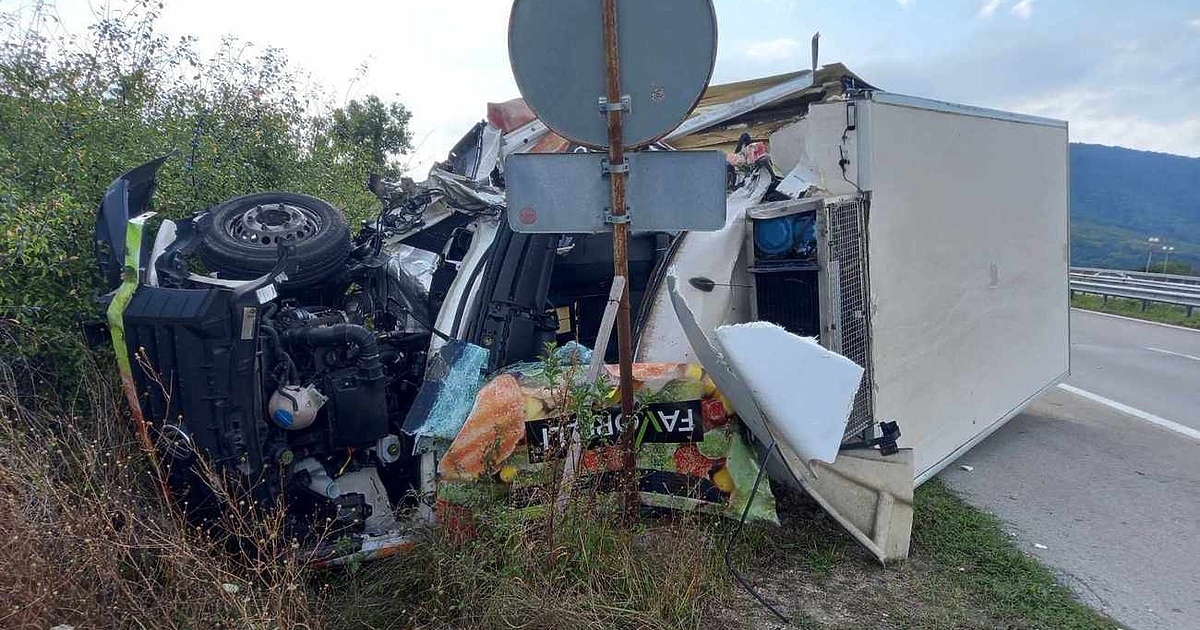 Временна организация на движението е въведена по автомагистрала Хемус“ след