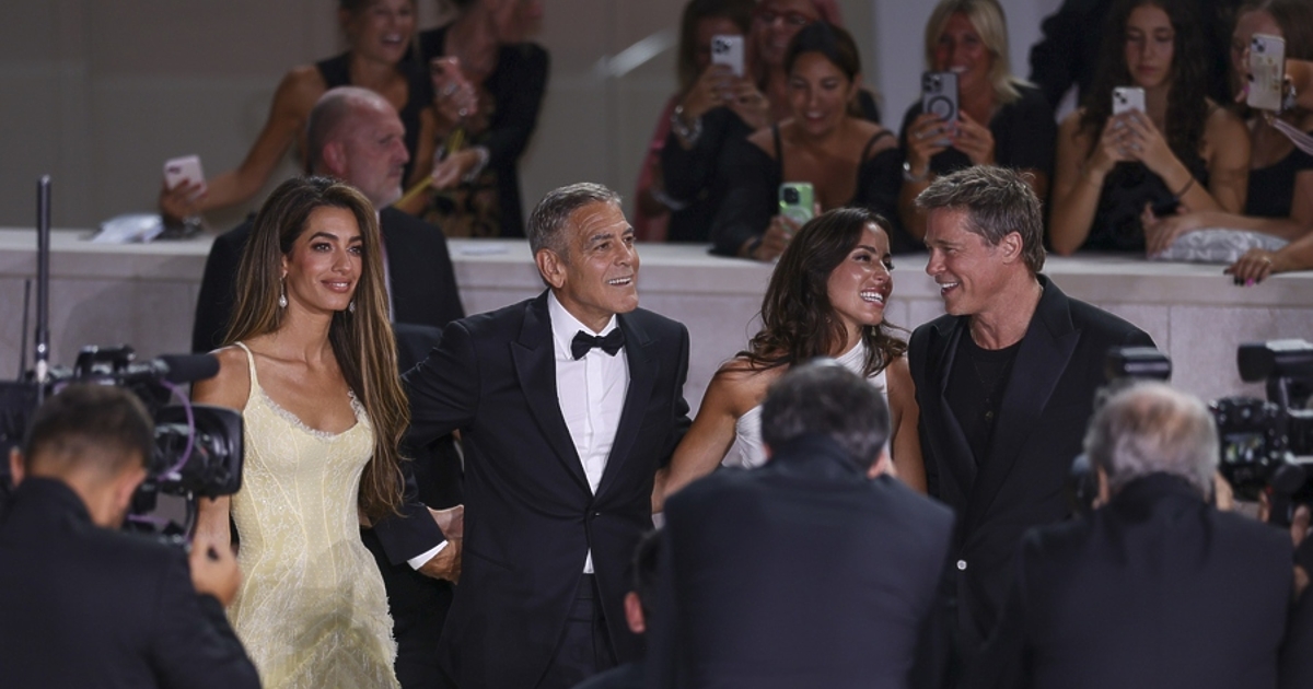 Джордж Клуни и Брад Пит се завърнаха на кинофестивала във