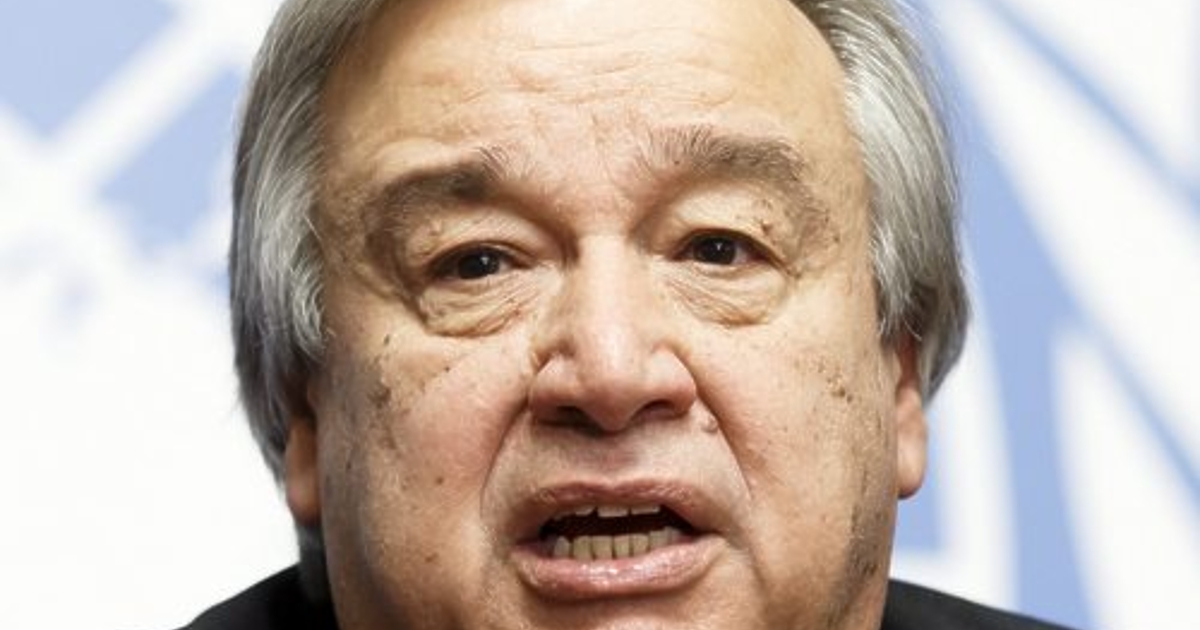 Израел обяви днес генералния секретар на ООН Антониу Гутериш за