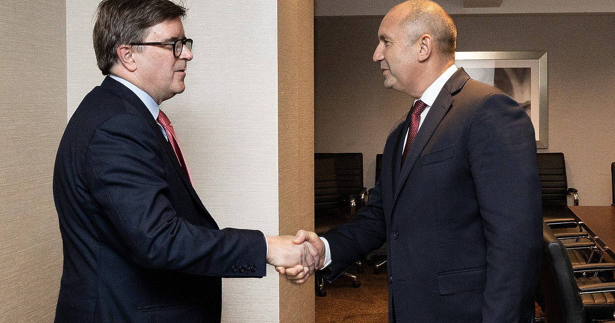 Президентът Румен Радев проведе среща в Ню Йорк с помощник-държавния секретар