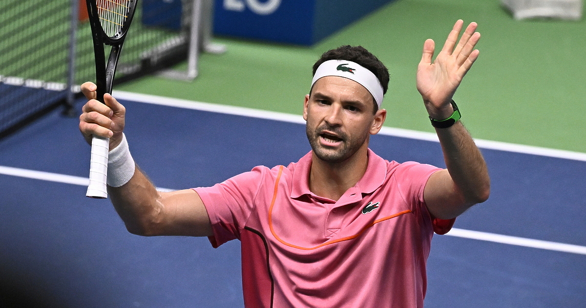 Най-добрият български тенисист Григор Димитров се класира за втория кръг