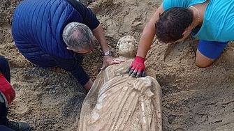 Сезонът на откриването на нови антични статуи из българските земи