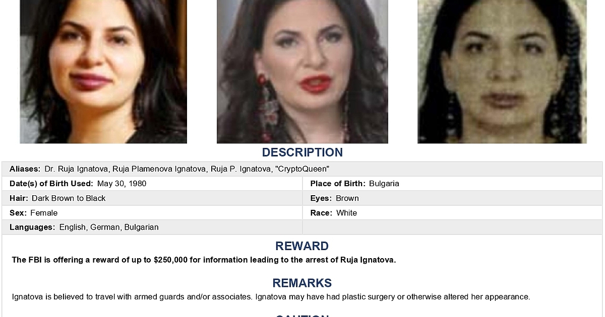 Крипто кралицата“ Ружa Игнатова, която с измамната си криптовалута OneCoin“ предизвика