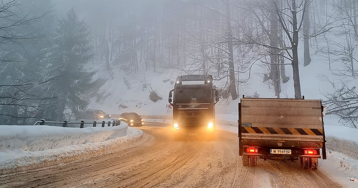 Нов сняг е паднал тази нощ в прохода Петрохан в