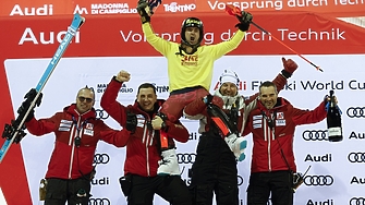 Най добрият български алпийски скиор Алберт Попов направи изключително представяне в