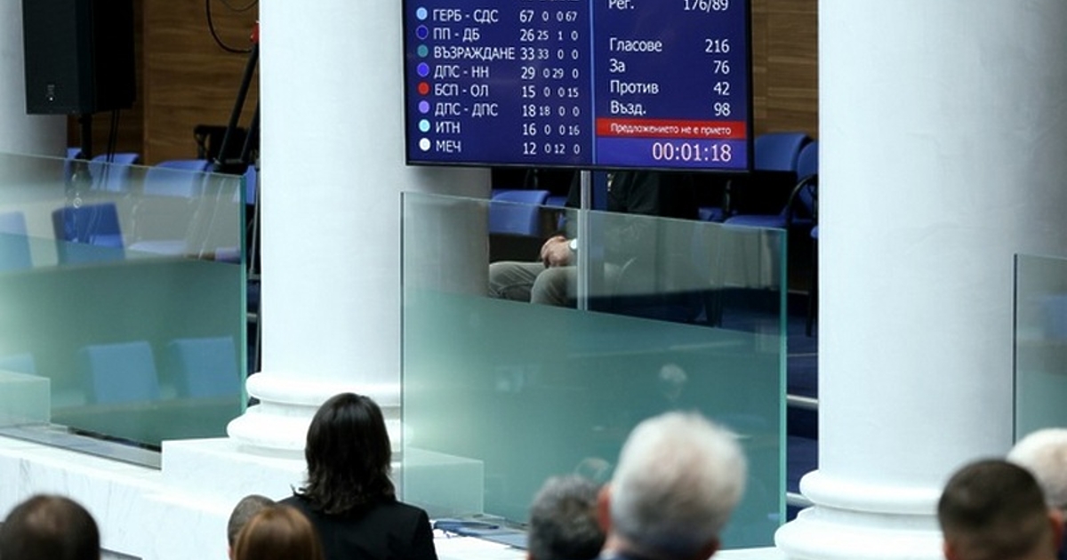 Парламентът обсъжда проекторешениe по исканeто на изпълняващия функциите главен прокурор