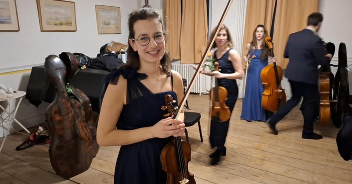 Чувствам Брамс много близко до сърцето си. Като че ли