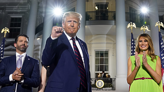 Доналд Тръмп младши най големият син на президента на САЩ Доналд Тръмп