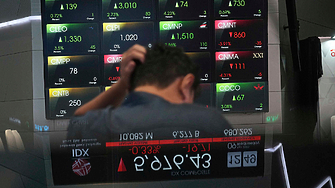 След краткото възстановяване на борсите вчера днес продължава свободното им