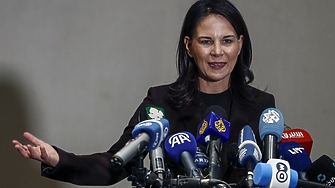 Министърката на външните работи на Германия Аналена Бербок заяви днес