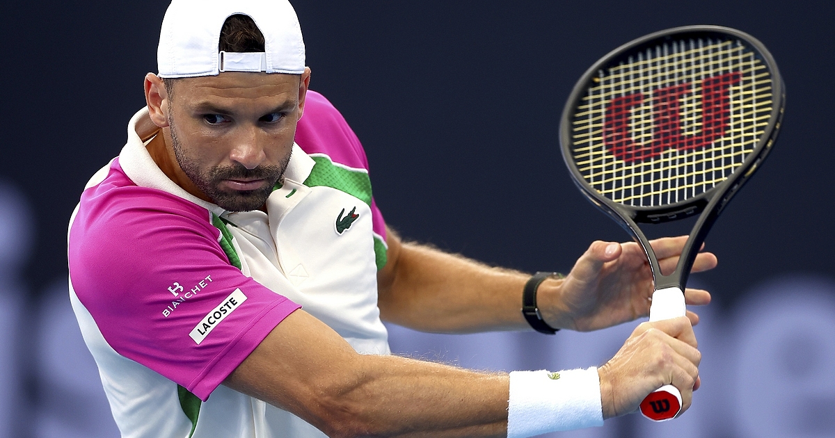 Най-добрият български тенисист Григор Димитров се класира за втория кръг