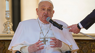 Папа Франциск се появи за пръв път пред обществеността след