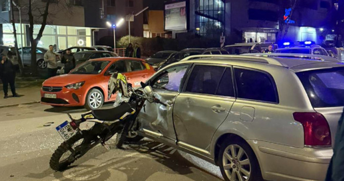 14-годишно момче е със счупени крайници след тежка катастрофа, станала