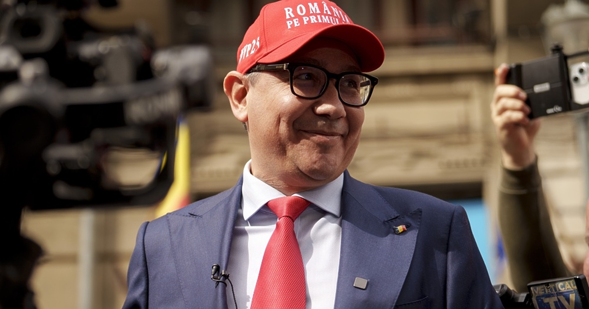 Независимият кандидат за президент на Румъния Виктор Понта се похвали