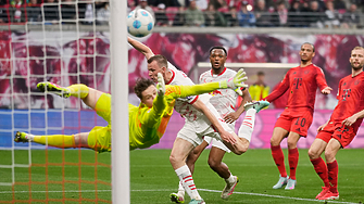 Байерн Мюнхен изпусна победата в мача срещу РБ Лайпциг след